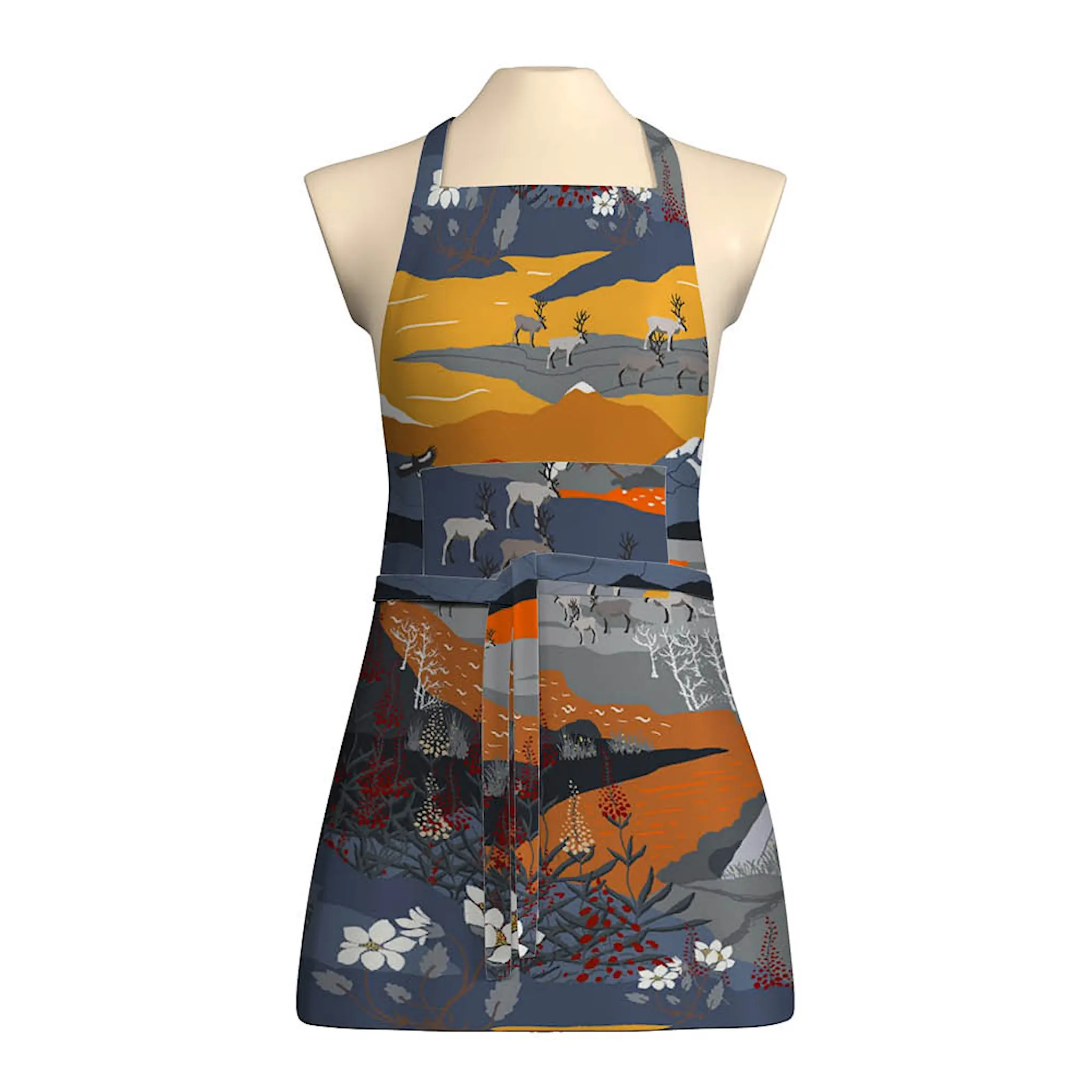 Arvidssons Fjällvandring förkläde orange