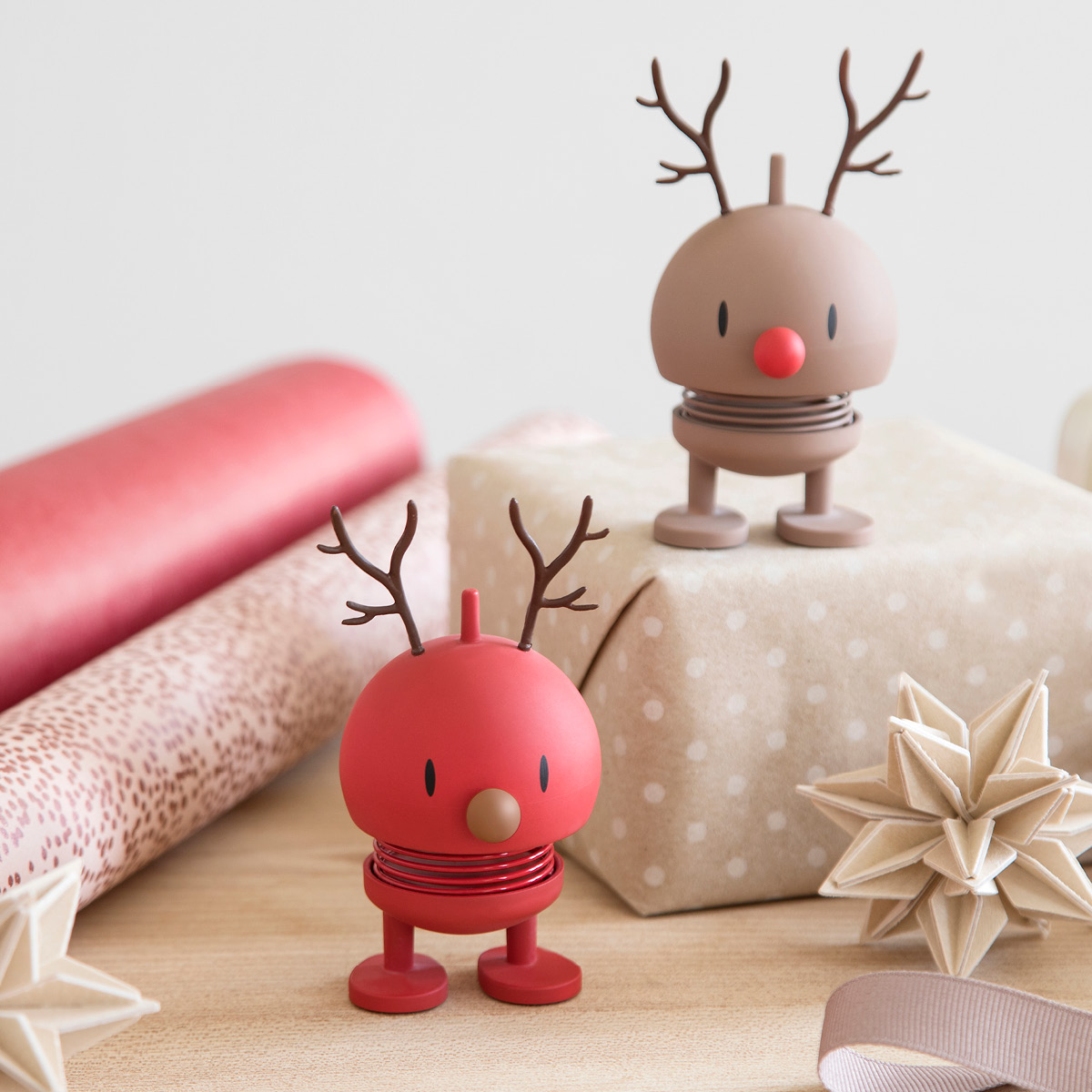 Hoptimisten Bumble soft reindeer liten choko