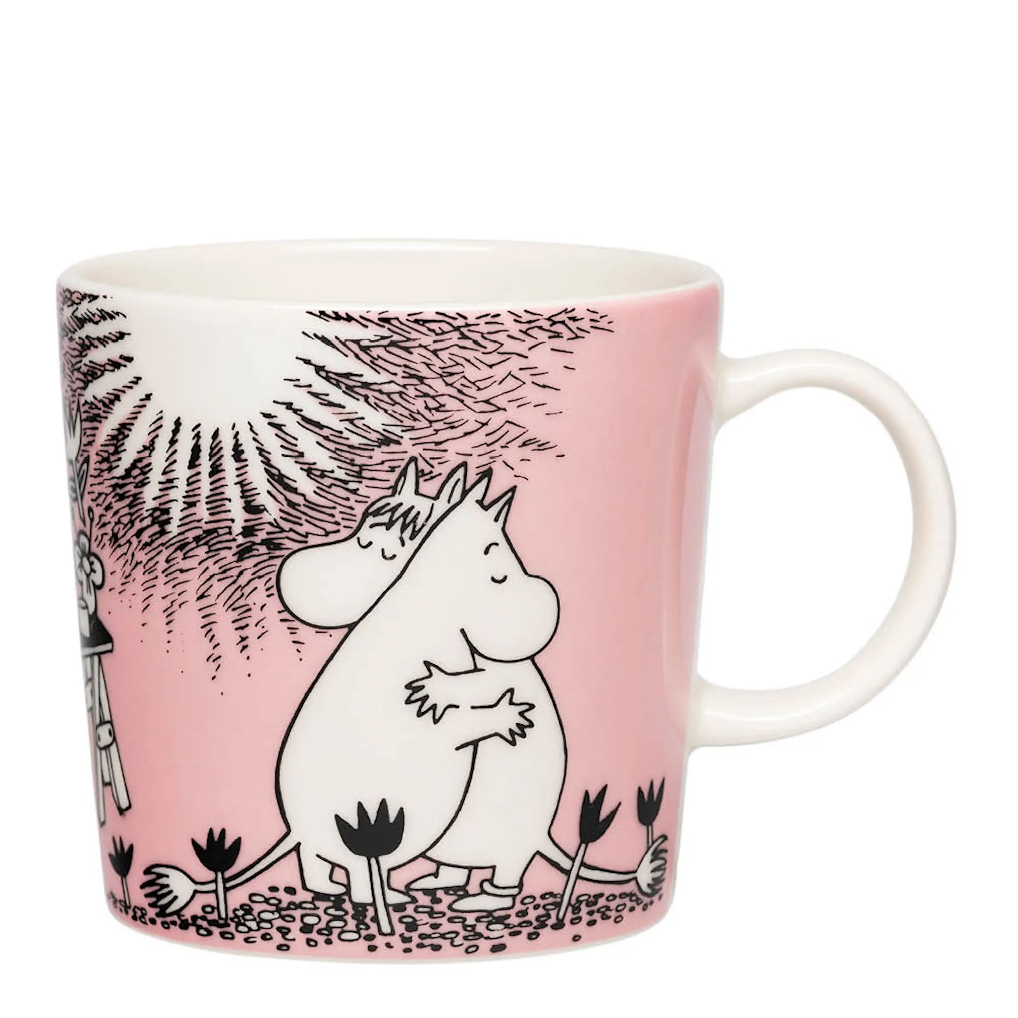 Moomin Arabia Mummikopp 30 cl Kjærlighet rosa 30 år