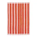 Raide handduk 50x70 cm röd/rosa