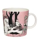 Muminmugg 40 cl Kärlek rosa 30 år