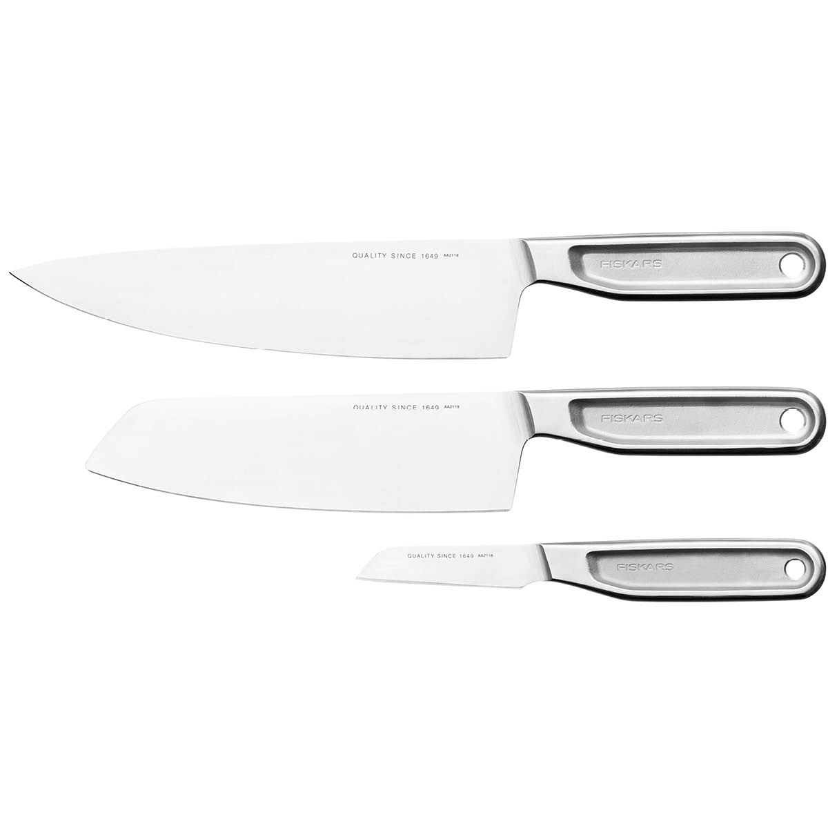 Fiskars - All Steel Veitsisetti 3 osaa