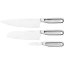 All Steel Knivset 3 Delar