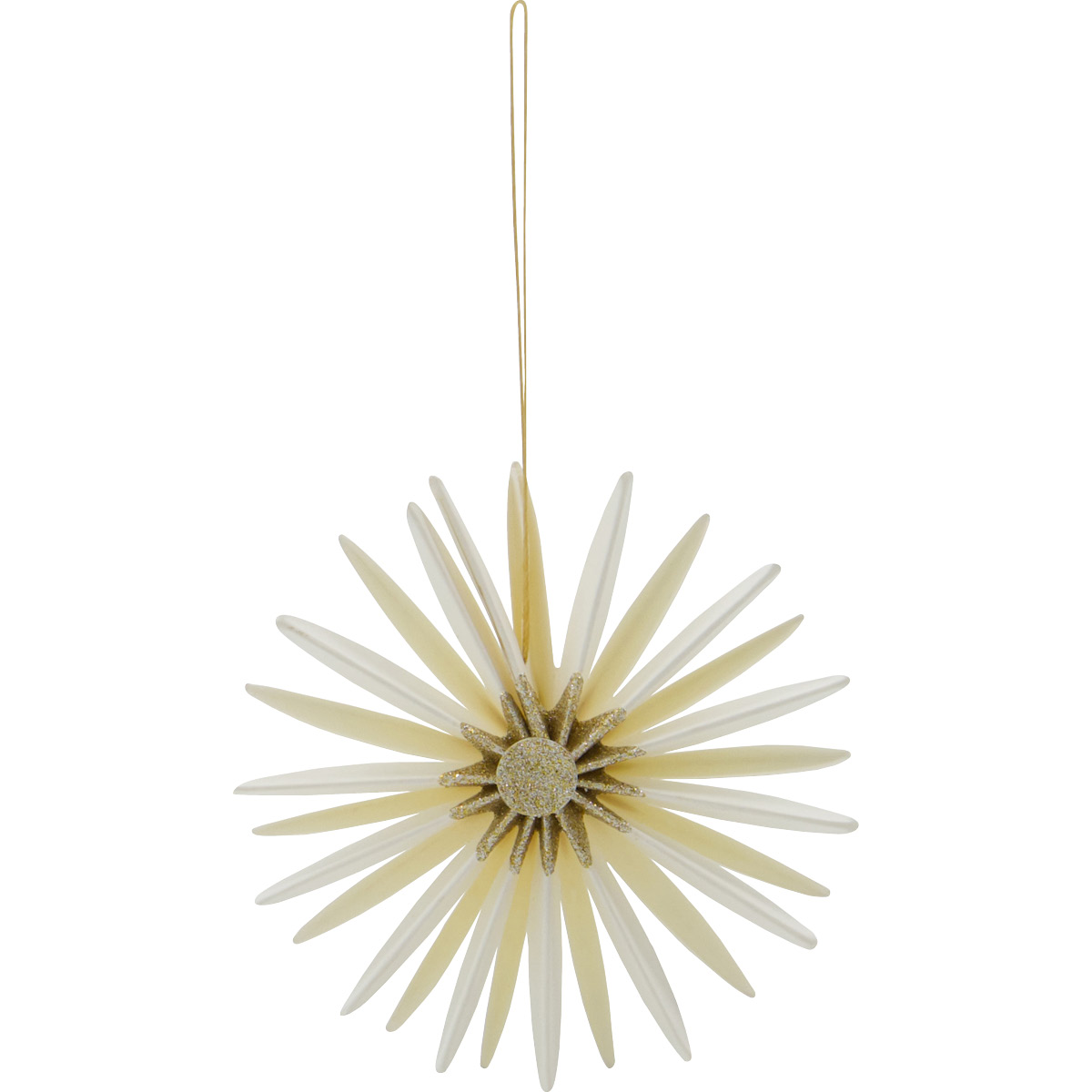 House Doctor Stari julepynt 6 stk off-white champagne