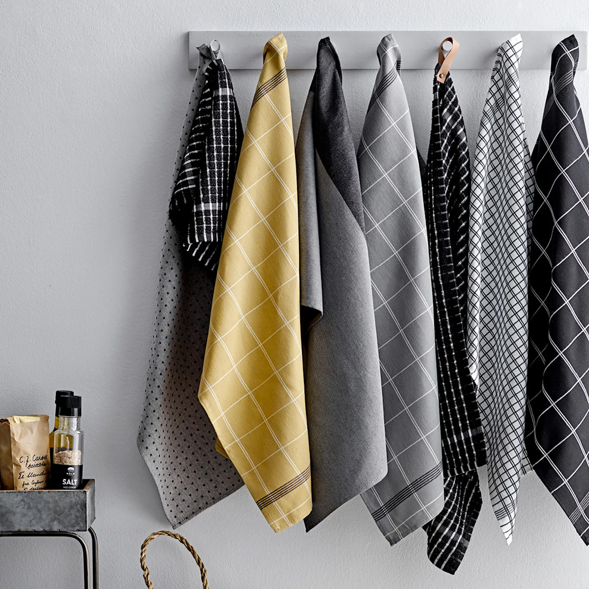 Södahl Minimal Keittiöpyyhe 50x70 cm Valkoinen