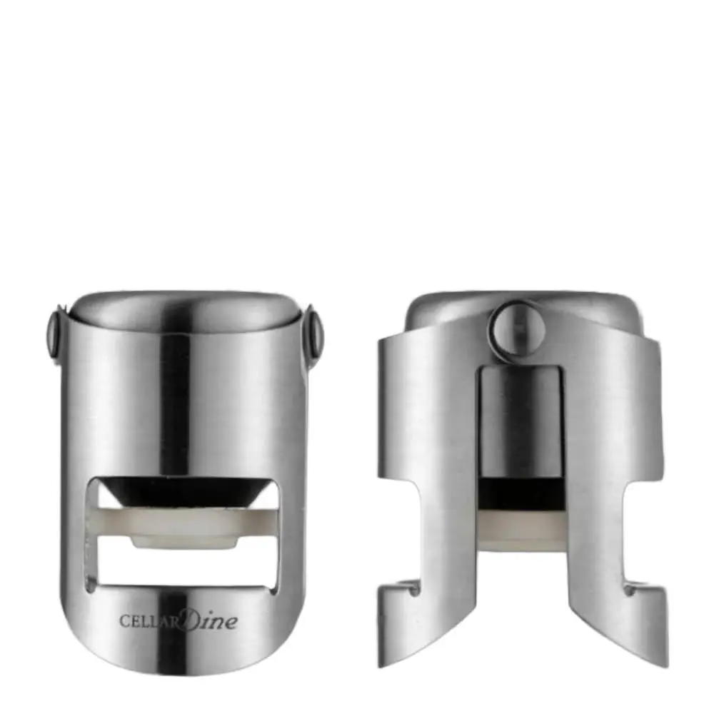 CellarDine Sampanjapullonsulkija Ruostumaton teräs