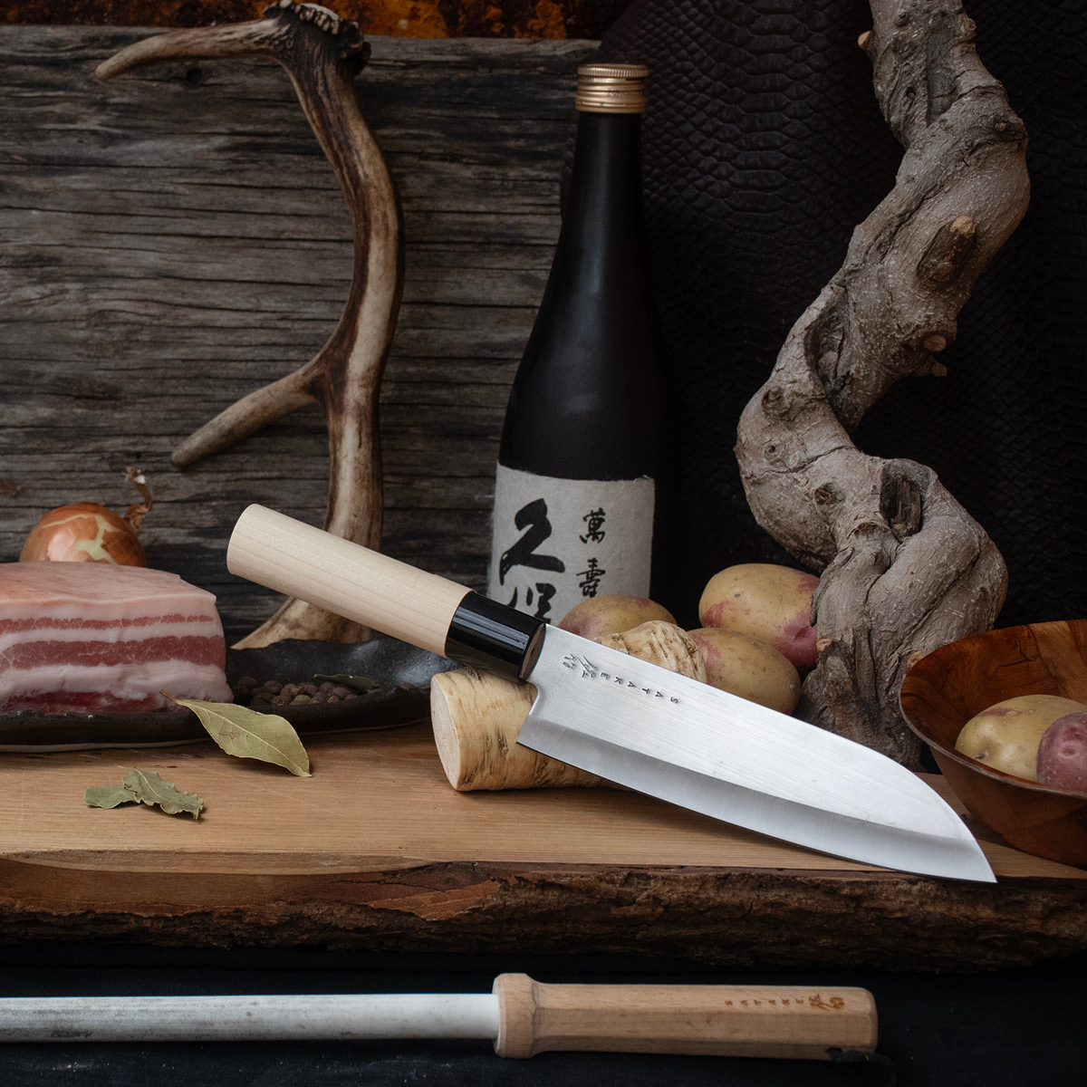 Satake Houcho santokukniv 17 cm