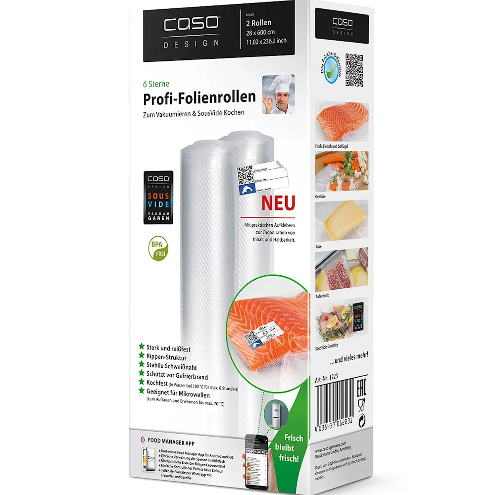 Caso Foliorulla 27,5x600 cm 2 kpl 150My