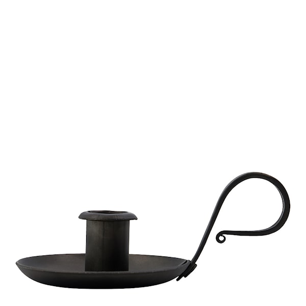 Grab Ljusstake 15 cm Svart