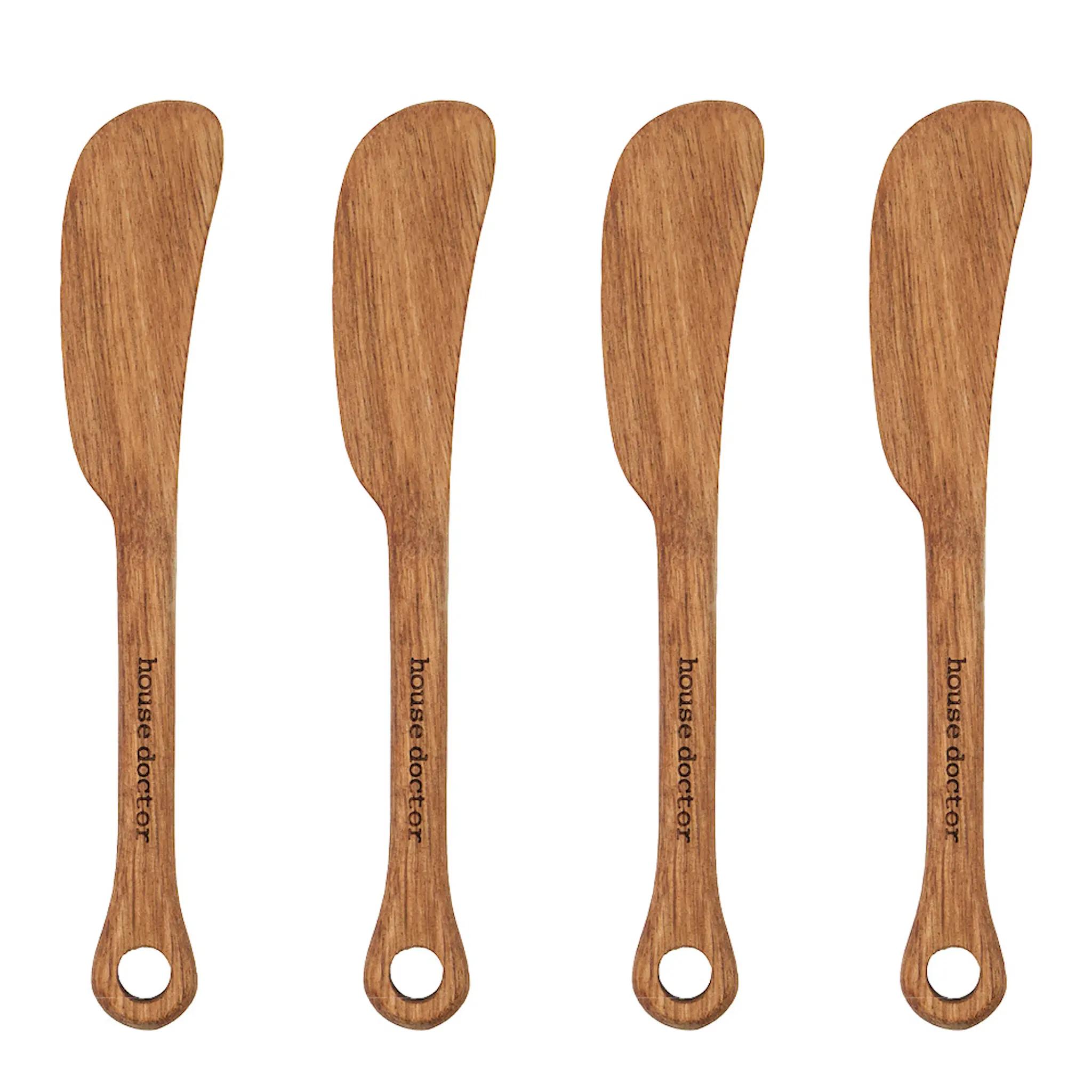 House Doctor Eya smörkniv 15 cm 4-pack natur