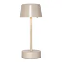 Solei solcellslampa bordslampa 483-36 26,5 cm beige