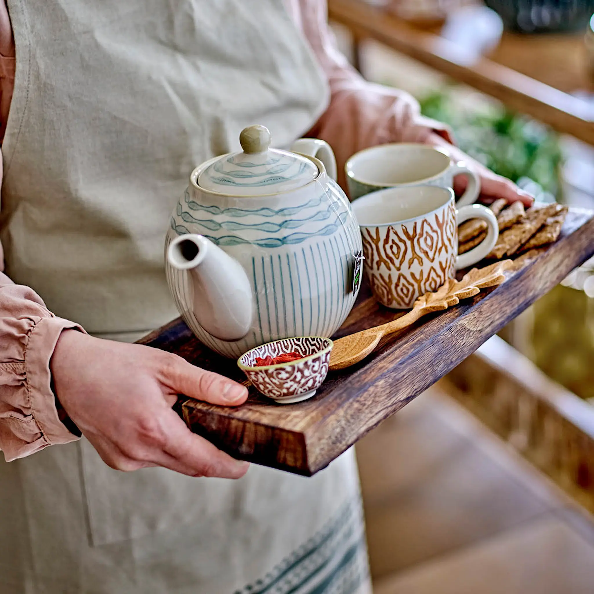 Creative Collection Maple skål 3,5 cl brun