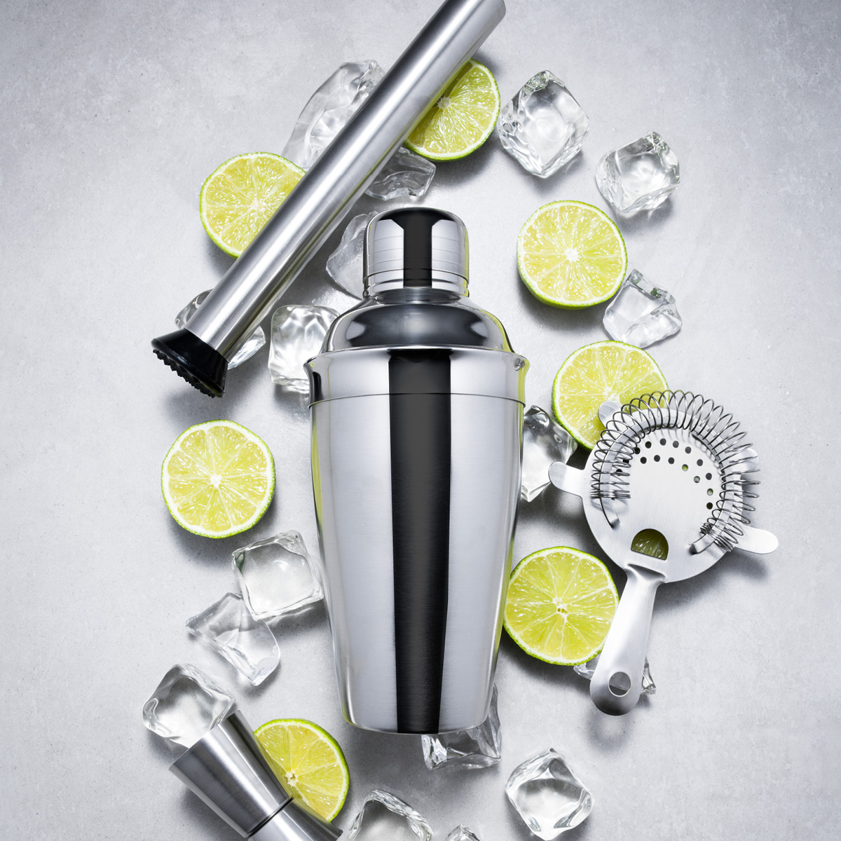 Stiernholm Drink Collection barsett 4 stk matt finish