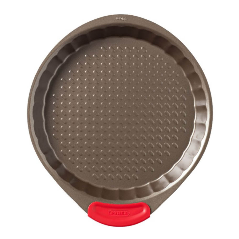 Pyrex - Asimetria Piirakkavuoka 30 cm Tummanharmaa
