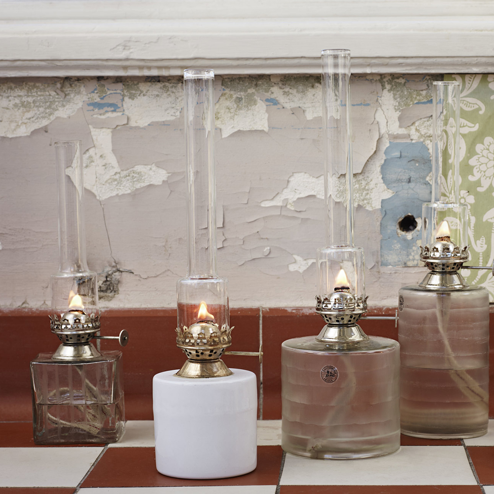 Strömshaga Öljylamppu 8x25 cm Valkoinen