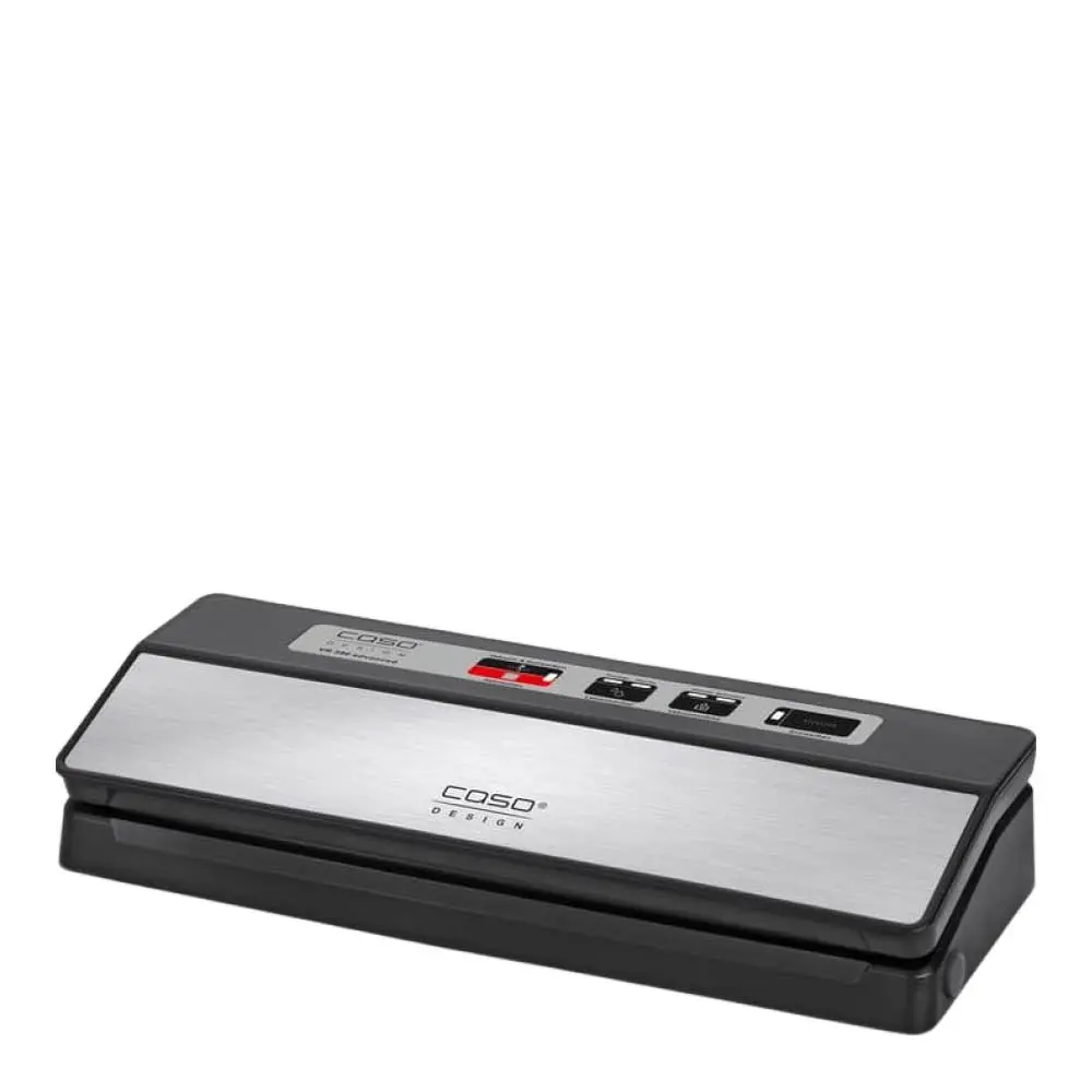 VR 390 Advanced Tyhjiöpakkauslaite Hopea/Musta