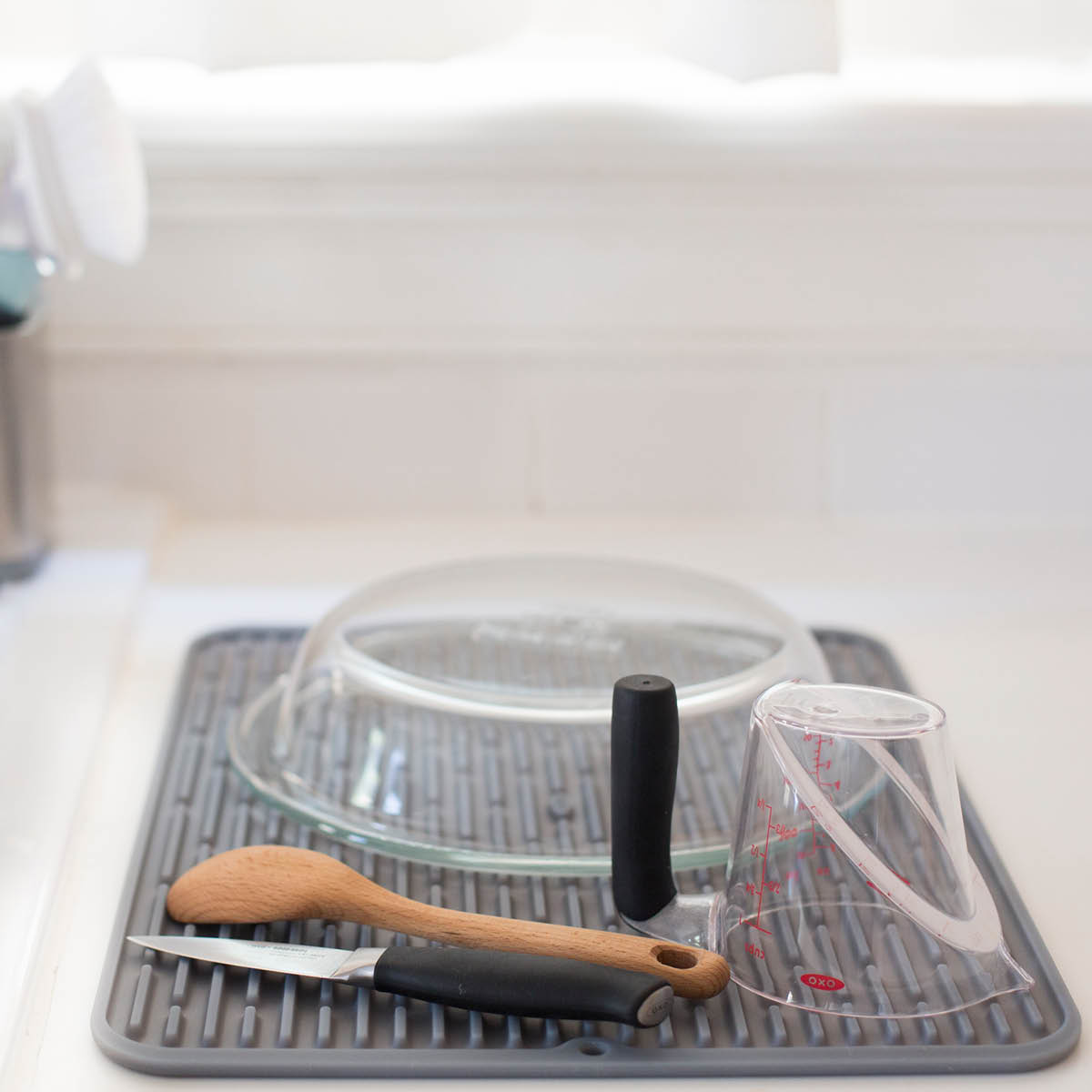 Oxo Oxo Silikonimatto tiskialtaaseen 41,5x32,5 cm Harmaa
