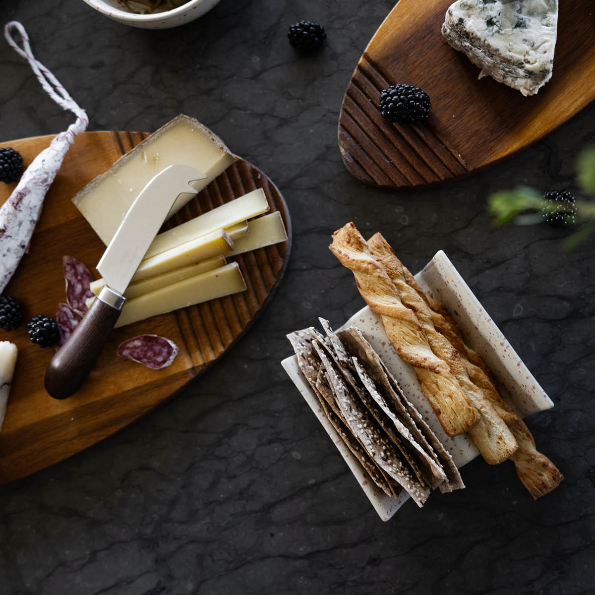 Sagaform Ditte taco-stativ 2 stk beige/burgunder