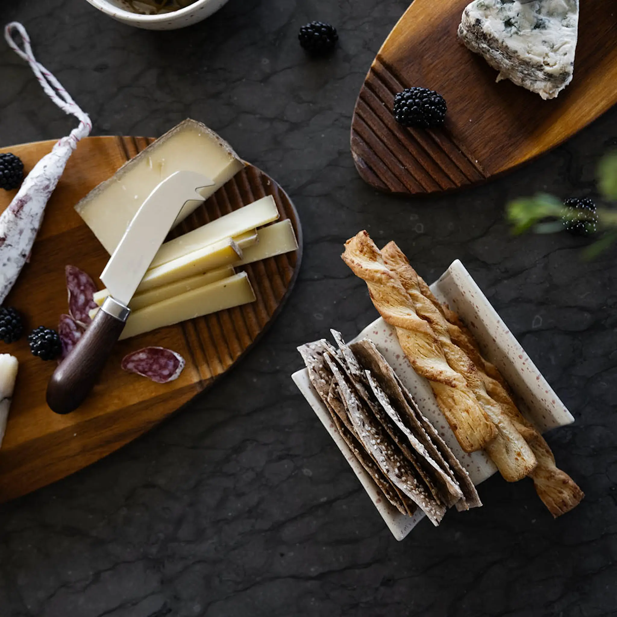 Sagaform Ditte tacoställ 2-pack beige/vinröd