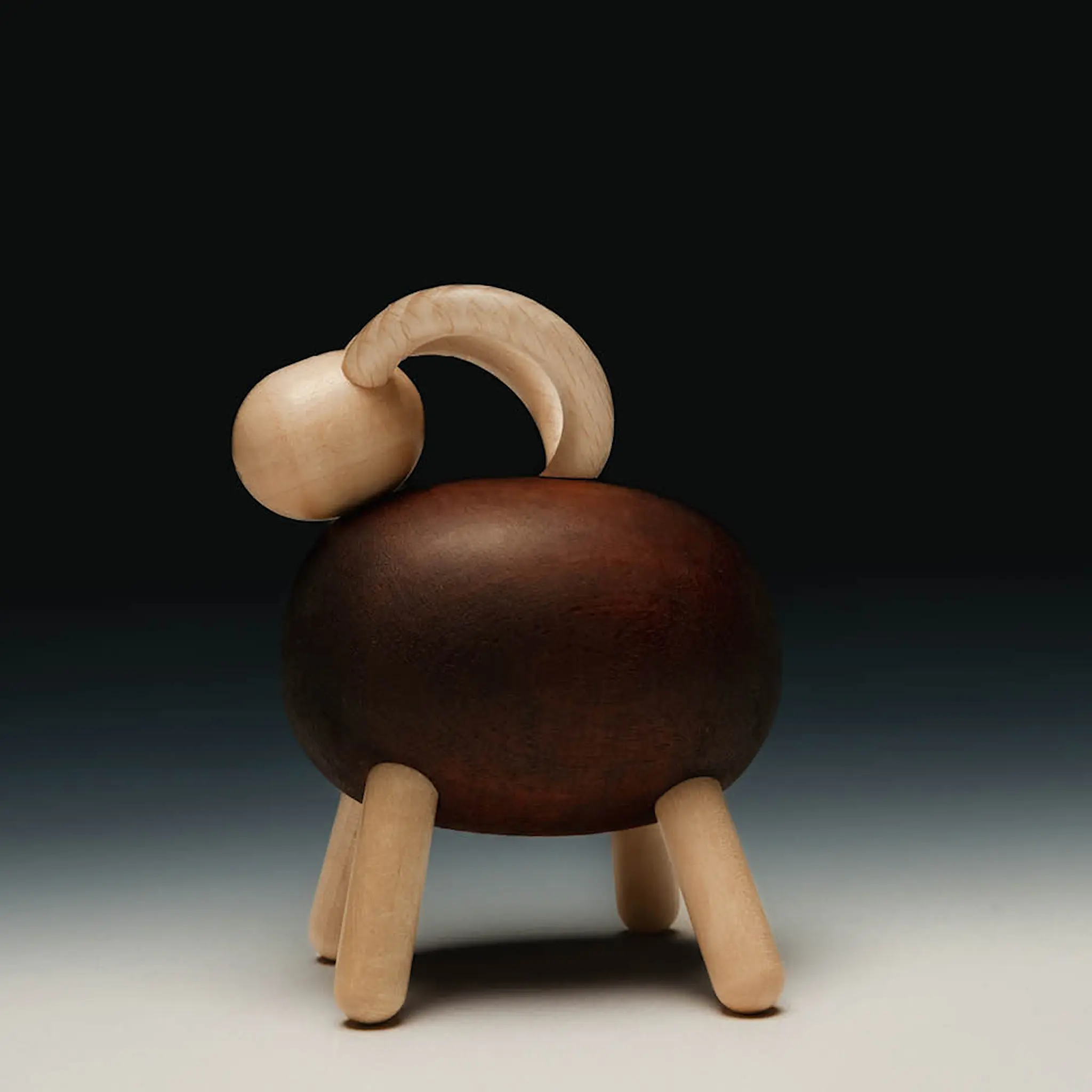 Aarikka Vuohi figuuri 9,5 cm puu