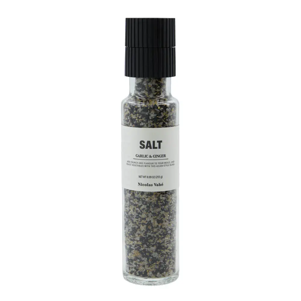 Salt hvitløk & ingefær 255 g