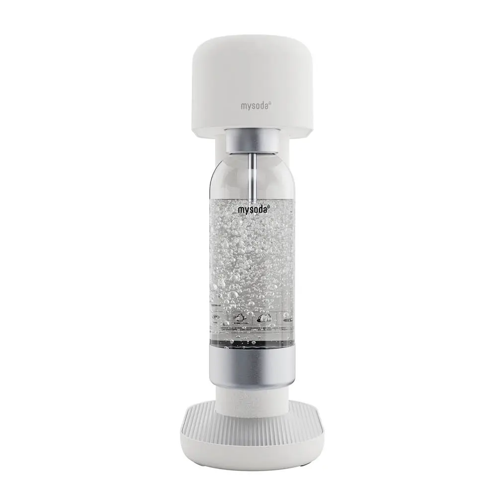 Ruby 2 Hiilihapotuslaite ilman sylinteriä 41 cm Valkoinen/Hopea