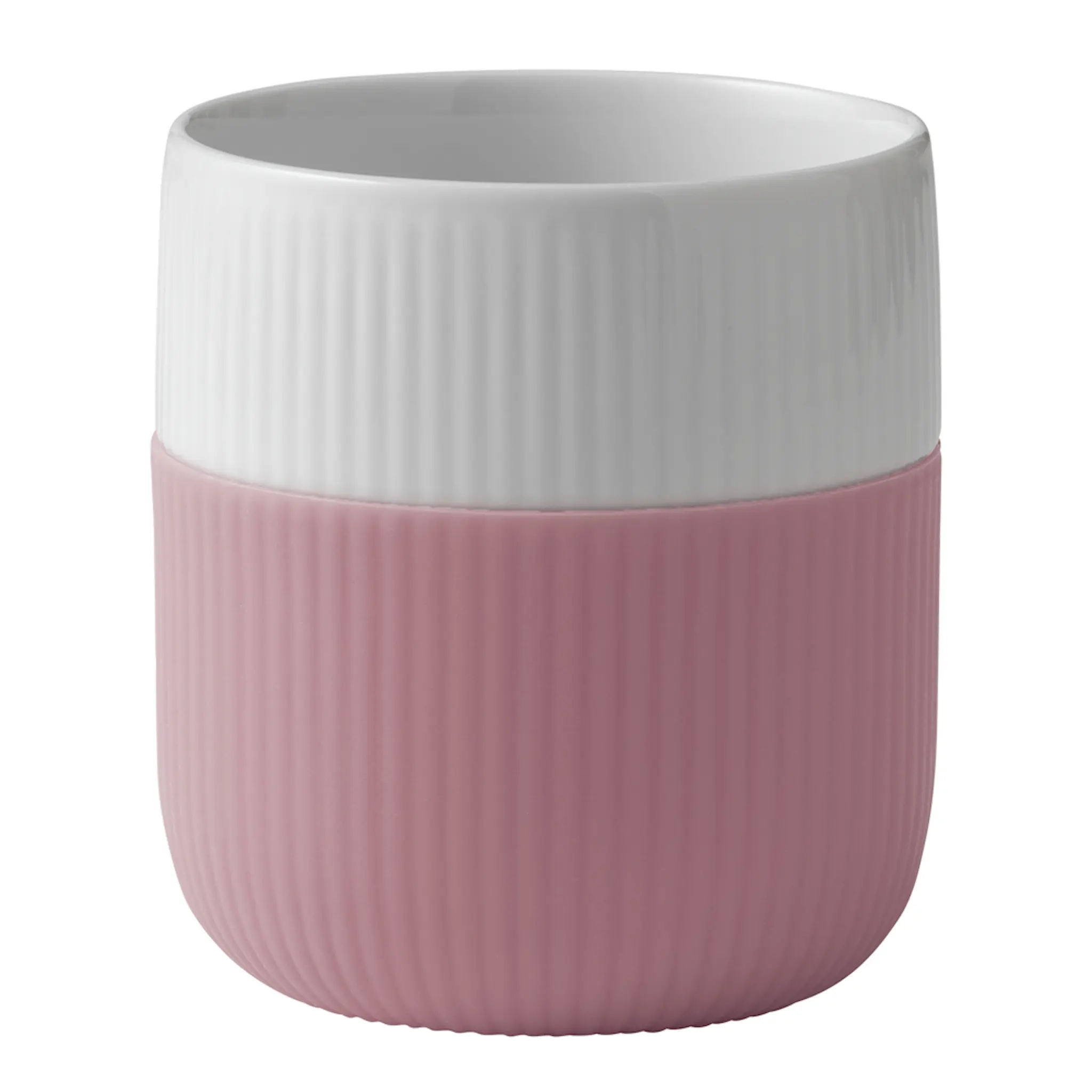 Royal Copenhagen Fluted Contrast Mugg 35 cl Ros