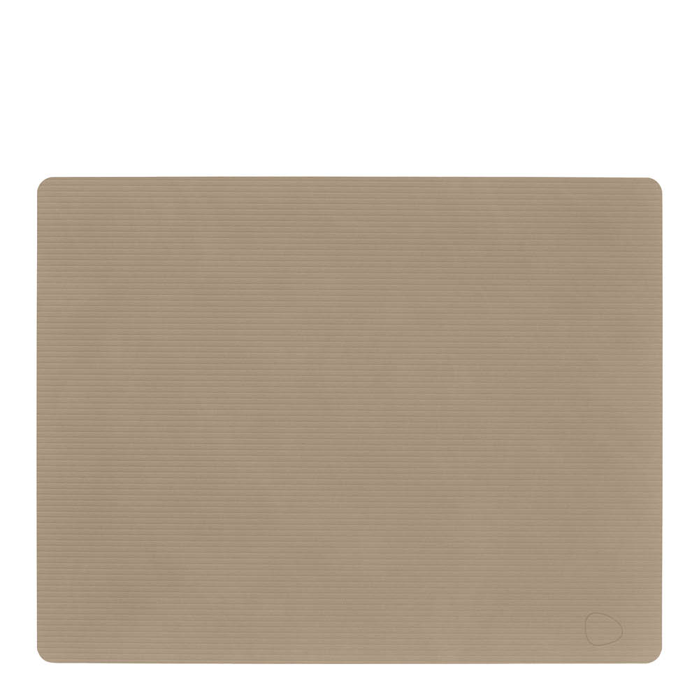 LIND DNA - Square Corduroy Pöytätabletti 35x45 cm Clay Brown