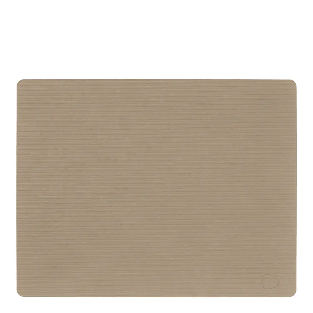 Square Corduroy Pöytätabletti 35x45 cm Clay Brown