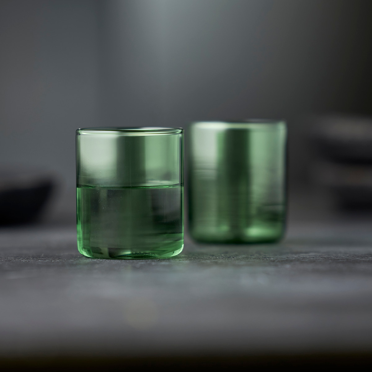 Lyngby Glas Torino shotglass 6 cl 2-pack grön