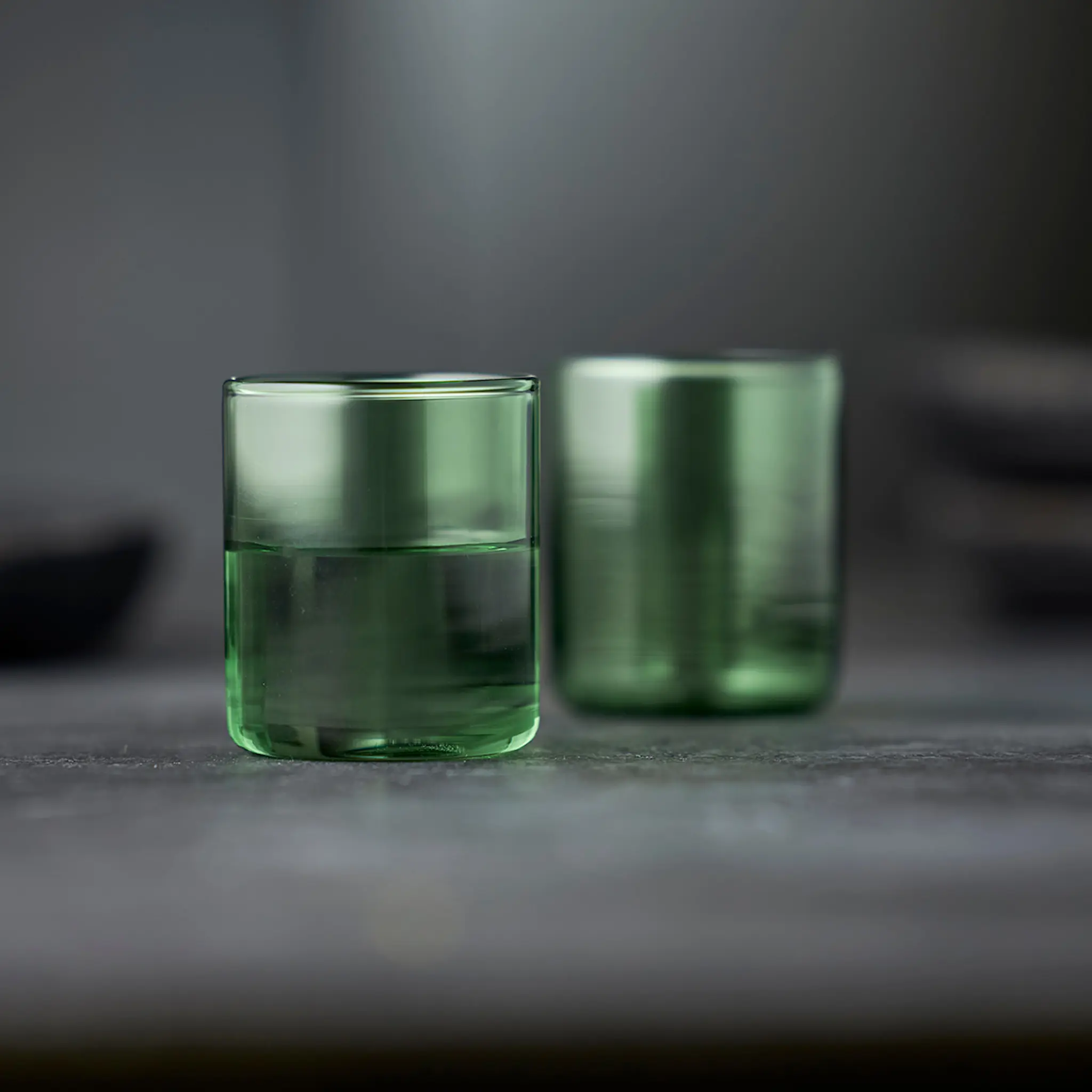 Lyngby Glas Torino shotglass 6 cl 2-pack grön