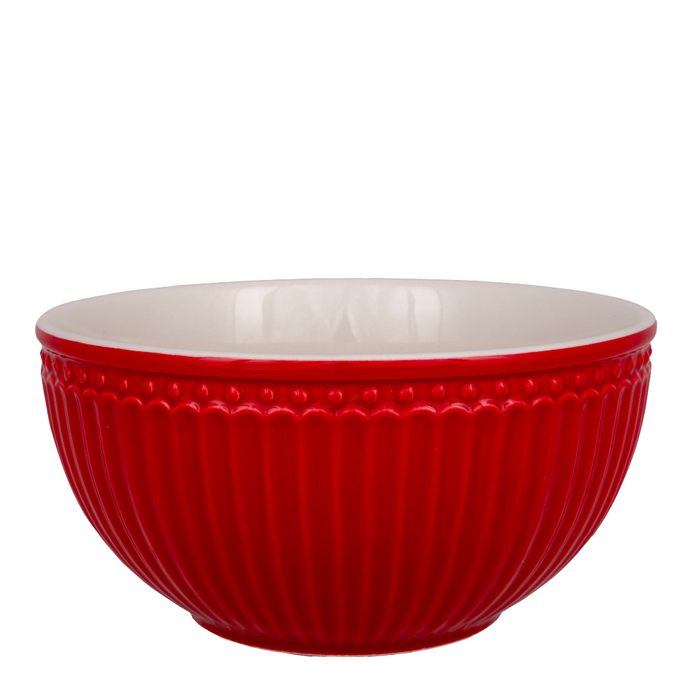 GreenGate - Everyday Alice Tarjoilukulho 0,9 L Punainen