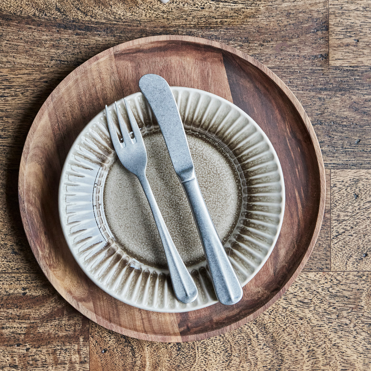 House Doctor Mora tårtgaffel 15 cm 4-pack silverfinish