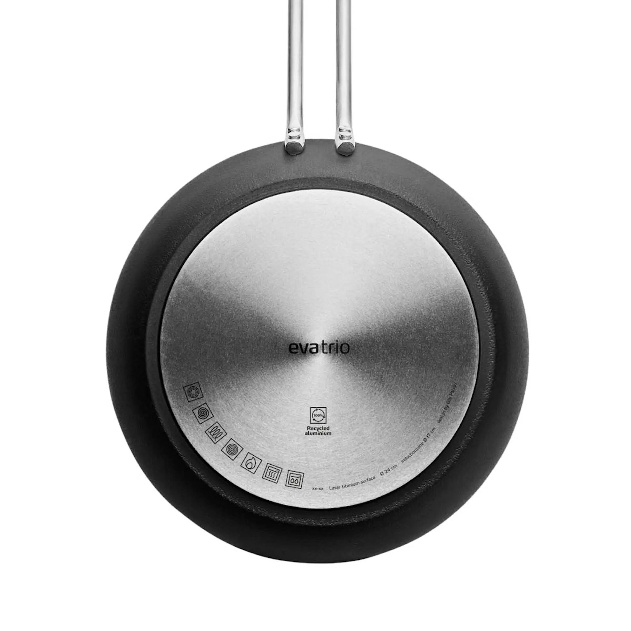 Eva Trio Professional Paistinpannu 24 cm Slip-Let® Laser Titanium