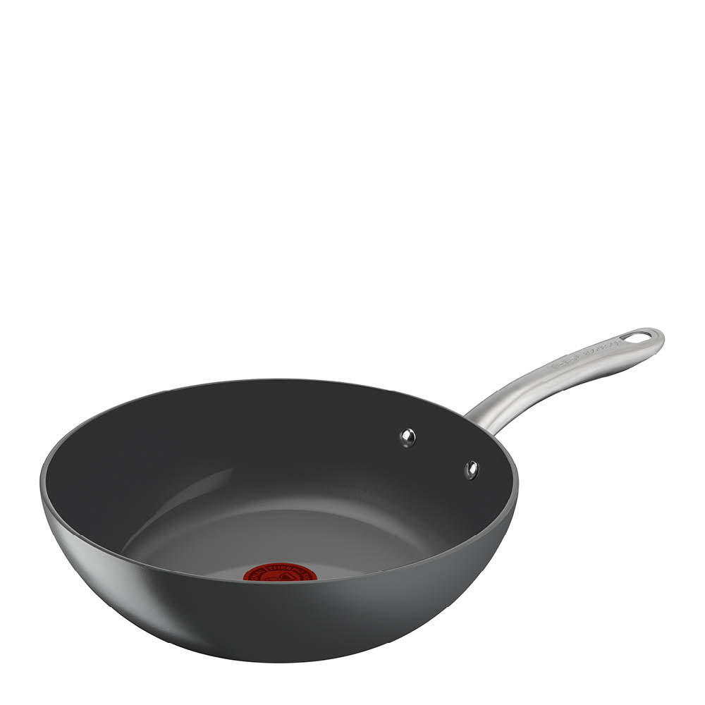 Tefal Renew+ Wokkipannu 28 cm Harmaa