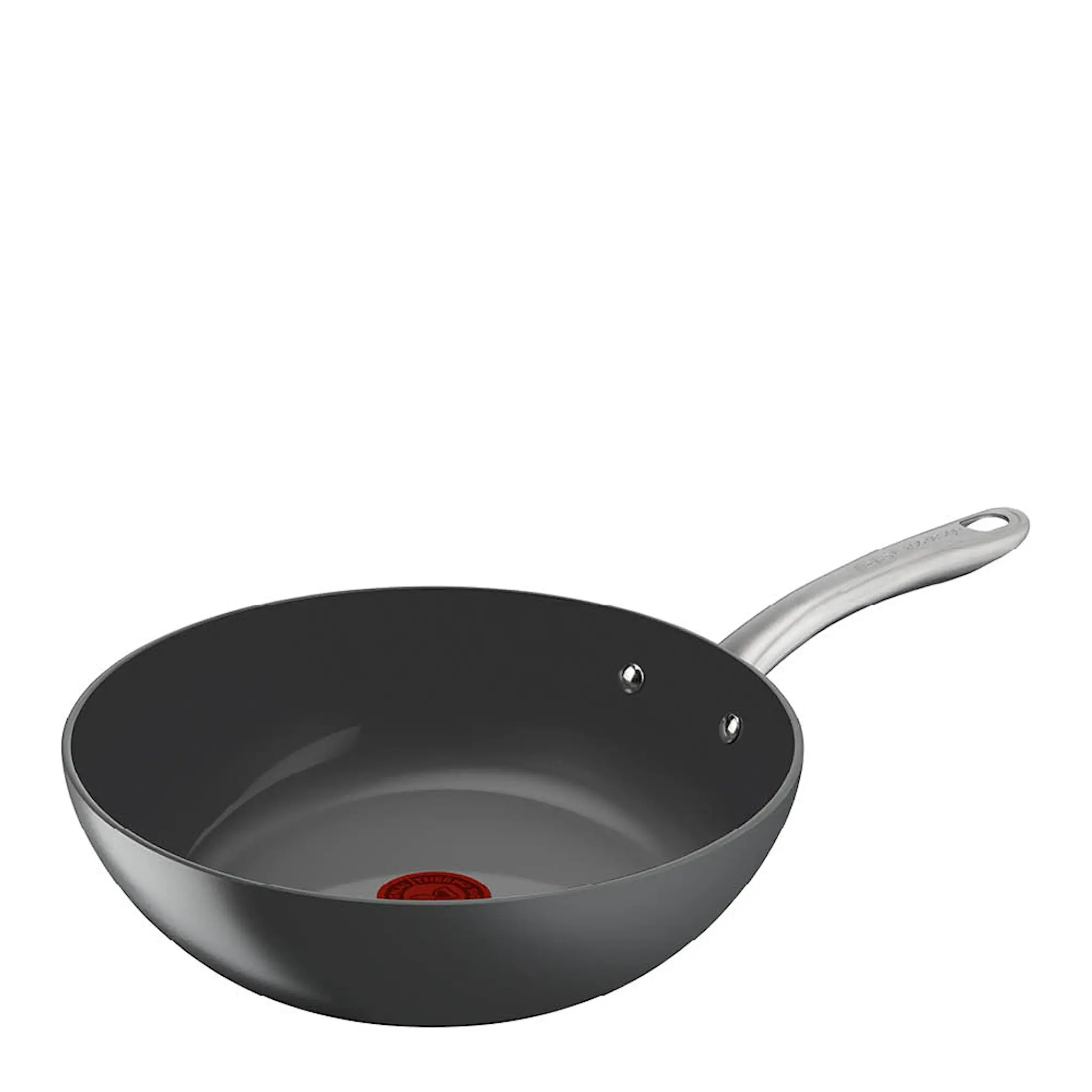 Tefal Renew+ wokpanna 28 cm grå