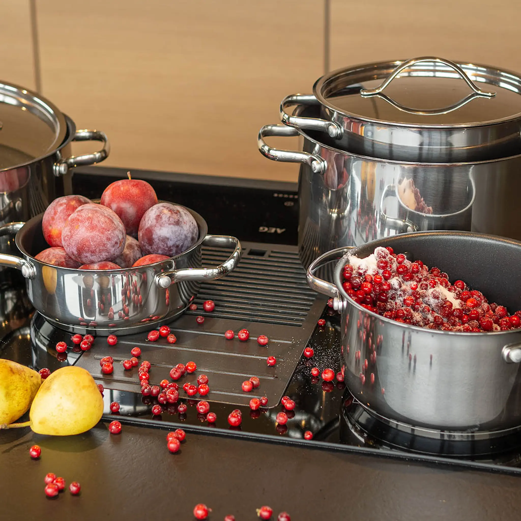 Modern House Rix grytset 5 delar med lock keramisk