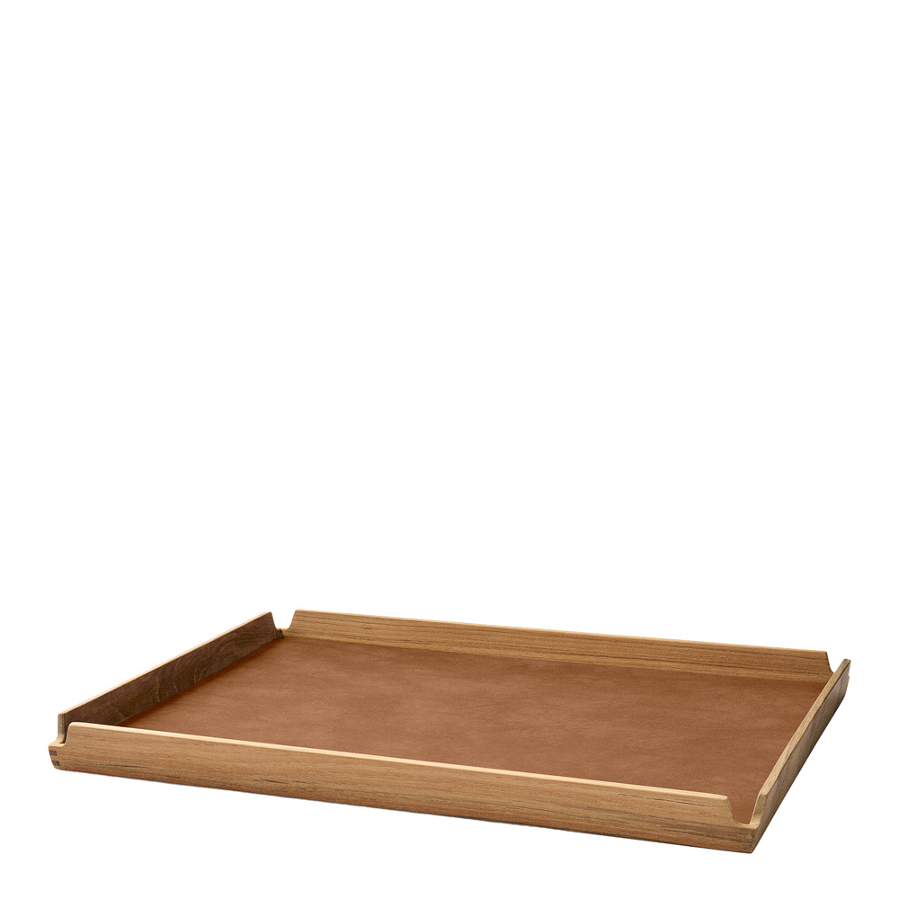 LIND DNA Airy teak bricka large 37x47 cm nupo natur