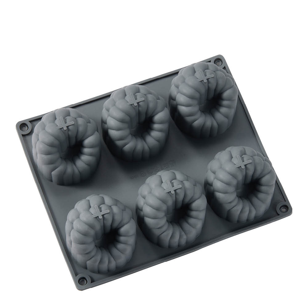 Dorre Beck bakform hallon 6 st 20x16,5 cm silikon