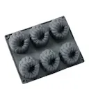 Beck bakform hallon 6 st 20x16,5 cm silikon