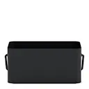 Simply Grow Balkonglåda 20x42x20 cm svart