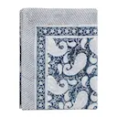 Big Paisley Bordsduk 150x350 cm Blå