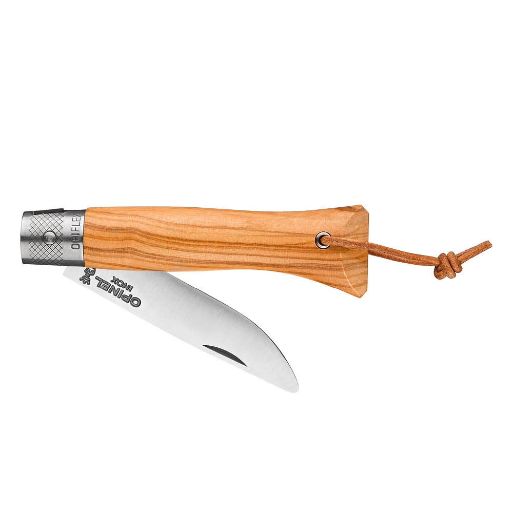 Opinel néo6 Opiflex lommekniv 7 cm oliventre