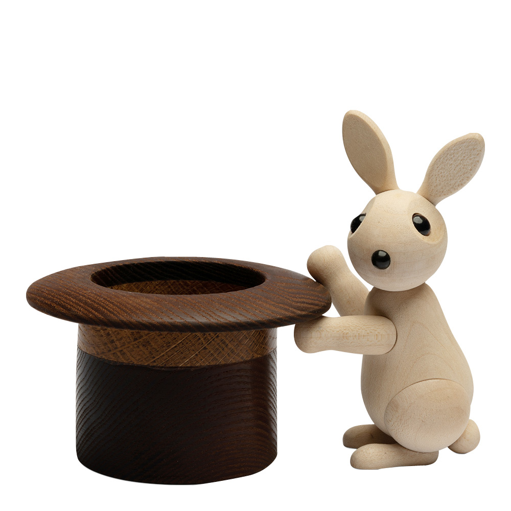 Spring Copenhagen - The Magic Hat Puufiguuri Kani 9,5 cm Vaahtera
