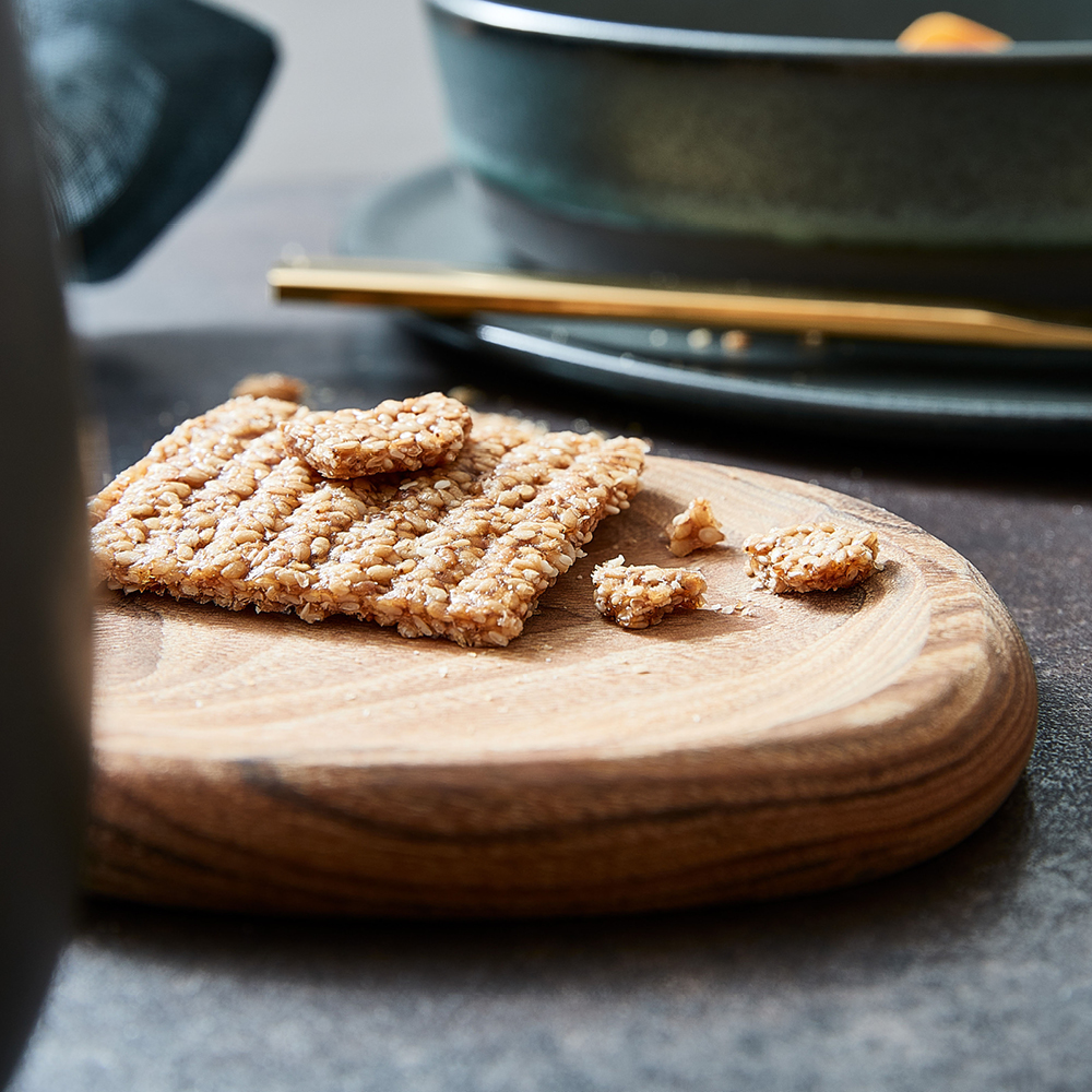 Aida RAW Teak asjett 13x11,4 cm 2 stk