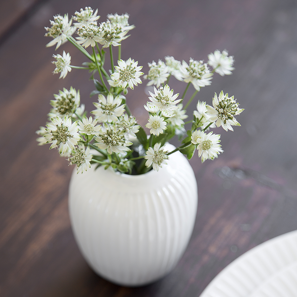 Kähler Hammershøi Vas 10 cm Vit