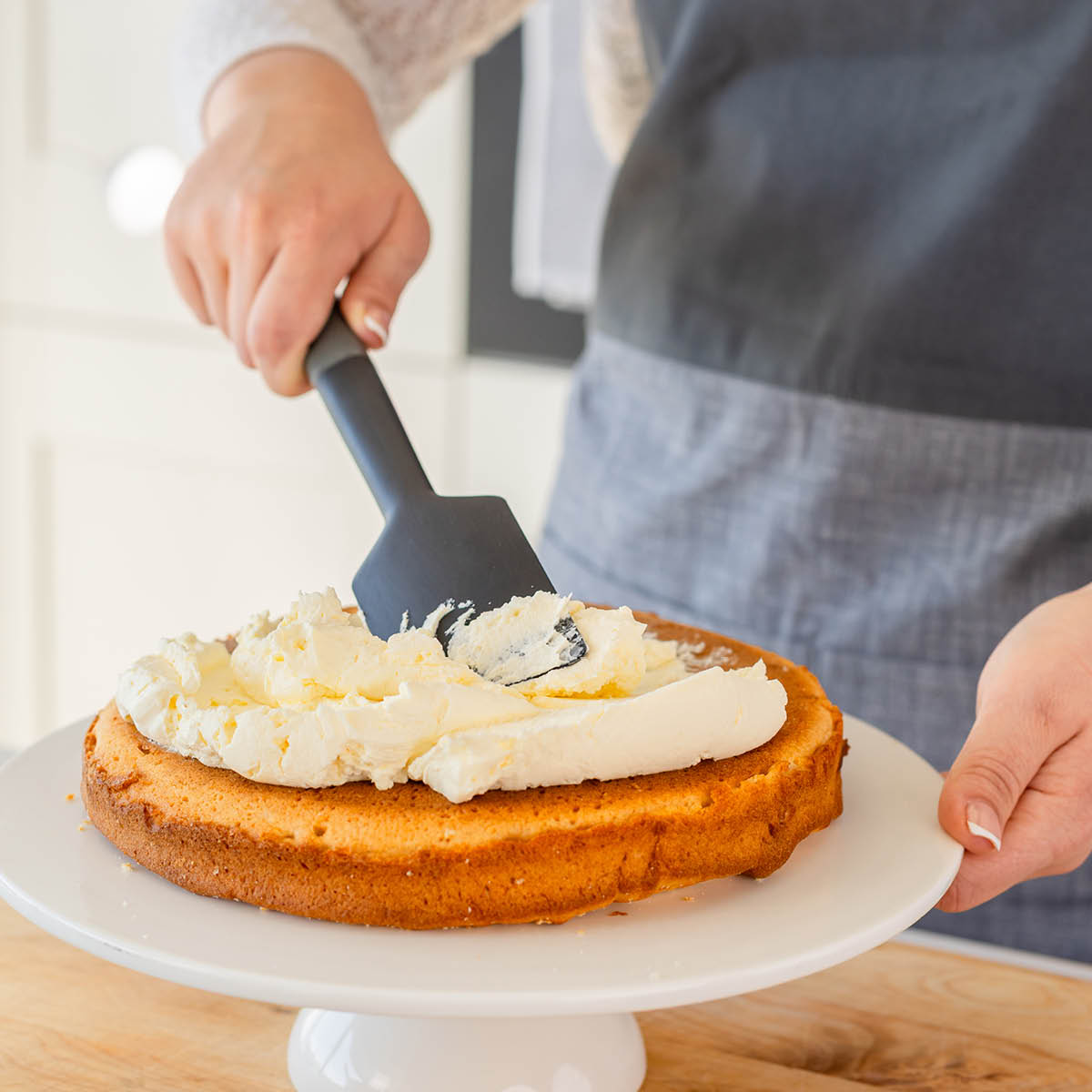 KitchenAid KitchenAid Classic stekespade/slikkepott 30 cm charcoal grey