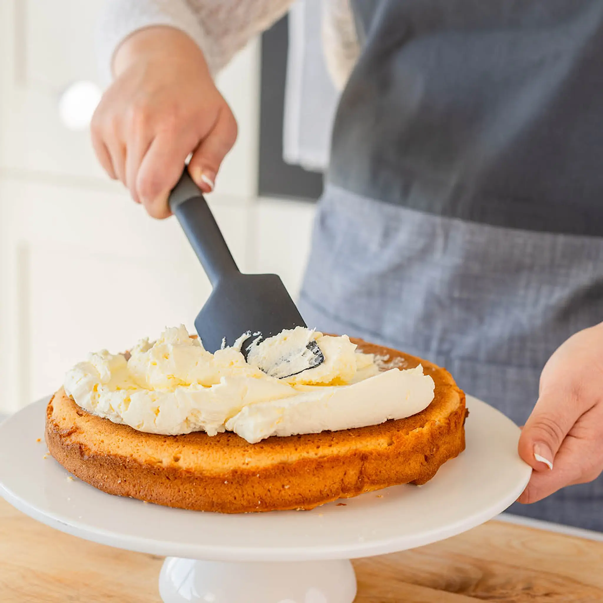 KitchenAid KitchenAid Classic stekespade/slikkepott 30 cm charcoal grey