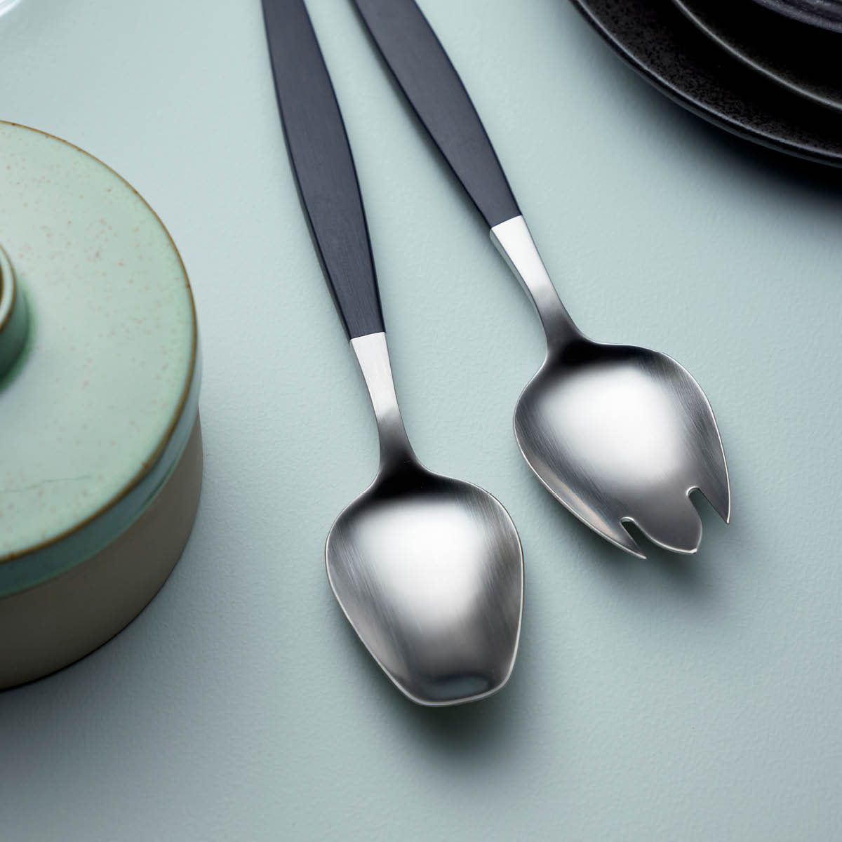 Gense Focus de Luxe Salladsbestick 2 delar