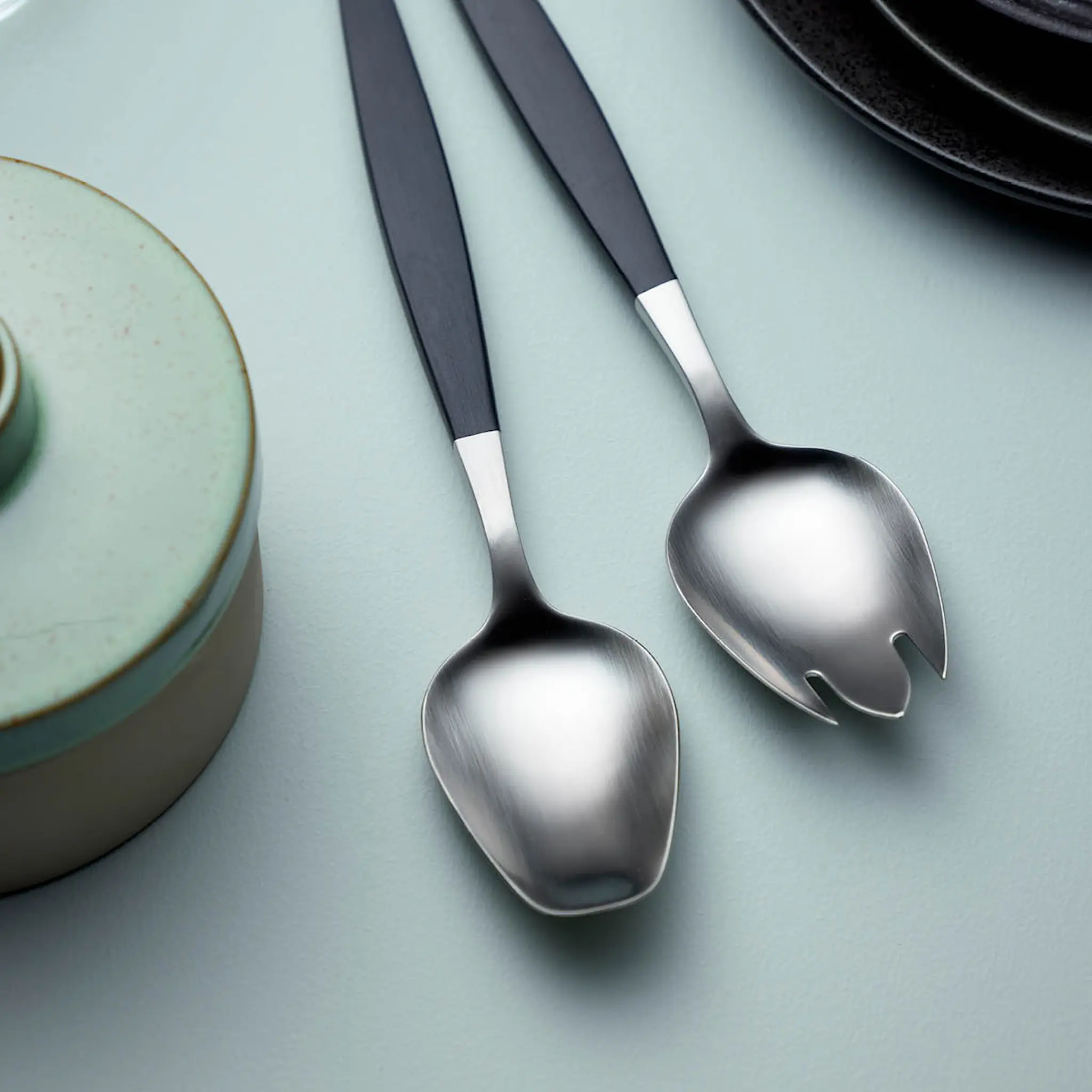 Gense Focus de Luxe Salladsbestick 2 delar